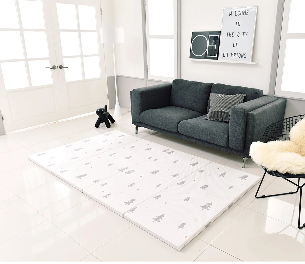 Dfang Premium Folding Mat - 4 cm thick